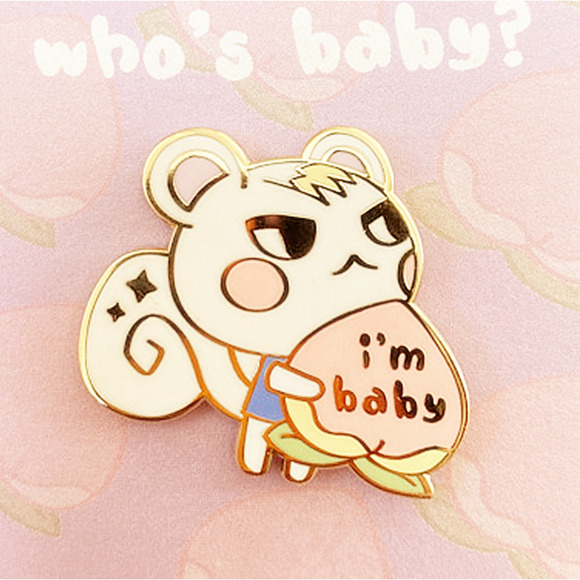 I'm Baby Hard Enamel Pins 268-1 - Picture 1 of 3